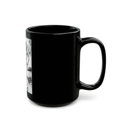 Gila Golan #119 (Vintage Female Icon) Black Coffee Mug - Go Mug Yourself