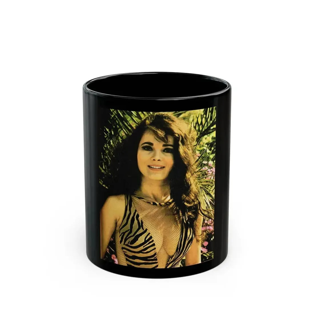 Gila Golan #121 (Vintage Female Icon) Black Coffee Mug 11oz - Go Mug Yourself