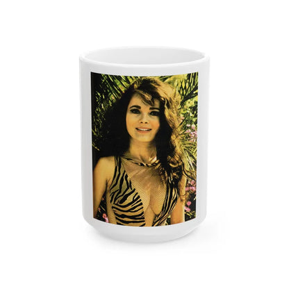 Gila Golan #121 (Vintage Female Icon) White Coffee Mug-15oz-Go Mug Yourself