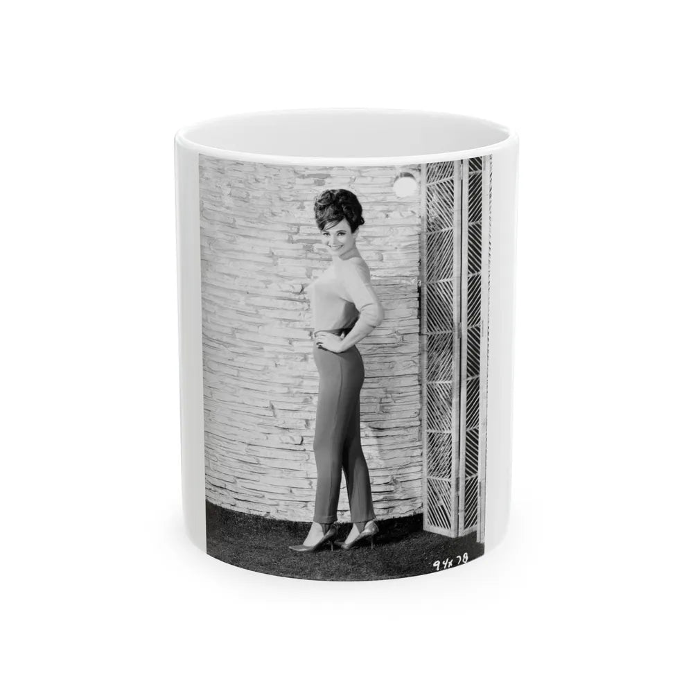 Gila Golan #122 (Vintage Female Icon) White Coffee Mug-11oz-Go Mug Yourself