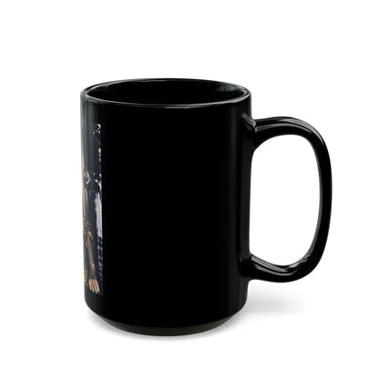 Gila Golan #124 (Vintage Female Icon) Black Coffee Mug - Go Mug Yourself