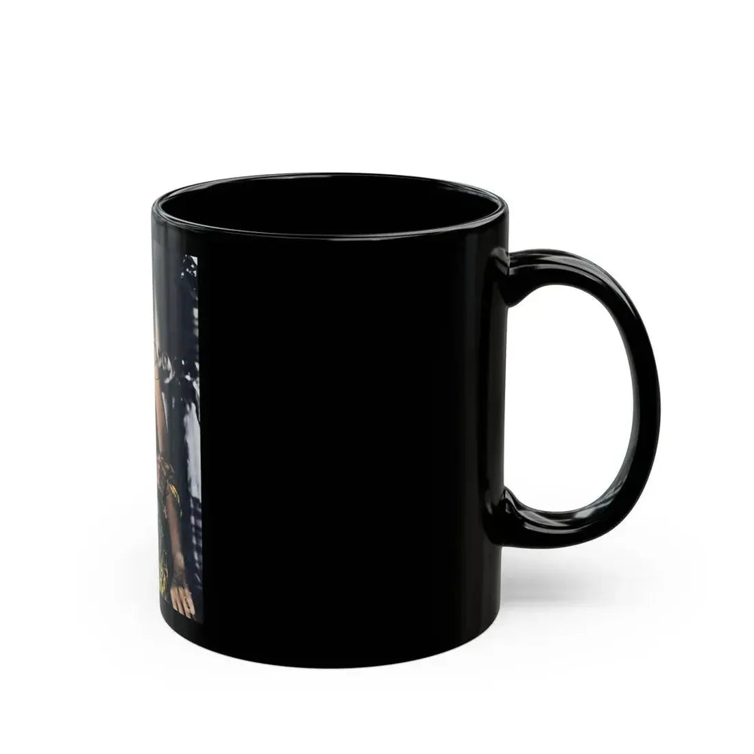Gila Golan #124 (Vintage Female Icon) Black Coffee Mug - Go Mug Yourself