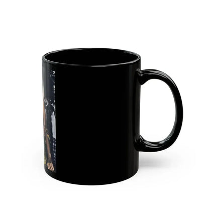 Gila Golan #124 (Vintage Female Icon) Black Coffee Mug - Go Mug Yourself