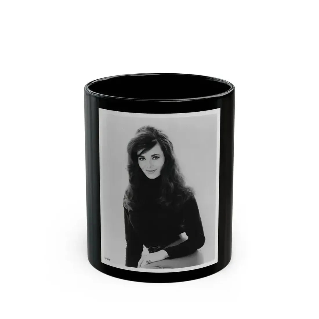 Gila Golan #126 (Vintage Female Icon) Black Coffee Mug 11oz - Go Mug Yourself