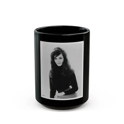 Gila Golan #126 (Vintage Female Icon) Black Coffee Mug 15oz - Go Mug Yourself