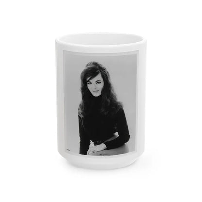 Gila Golan #126 (Vintage Female Icon) White Coffee Mug-15oz-Go Mug Yourself