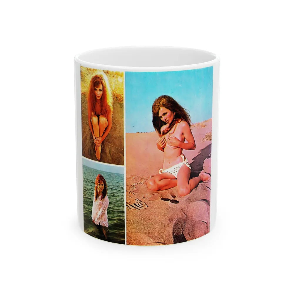 Gila Golan #127 (Vintage Female Icon) White Coffee Mug-11oz-Go Mug Yourself