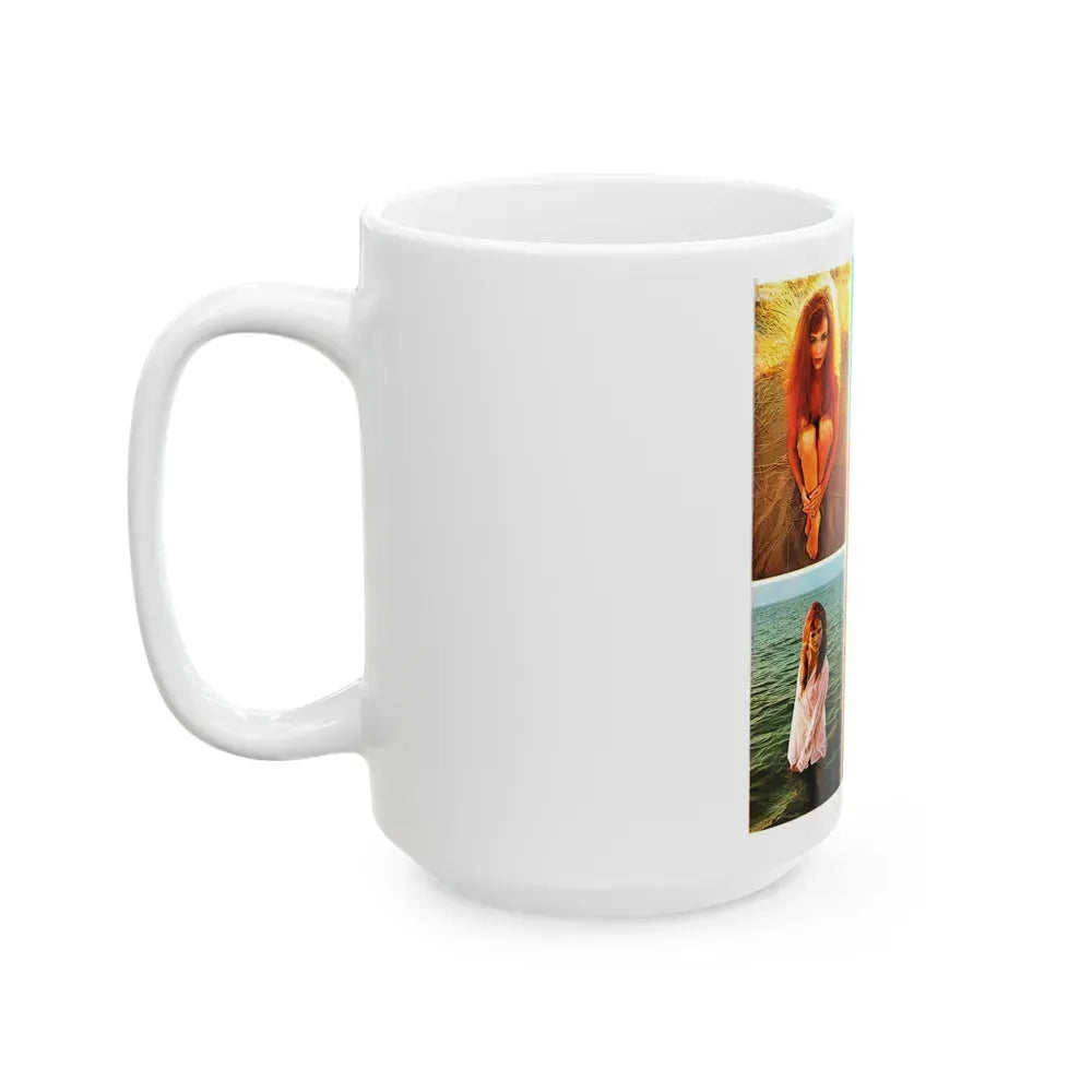 Gila Golan #127 (Vintage Female Icon) White Coffee Mug - Go Mug Yourself