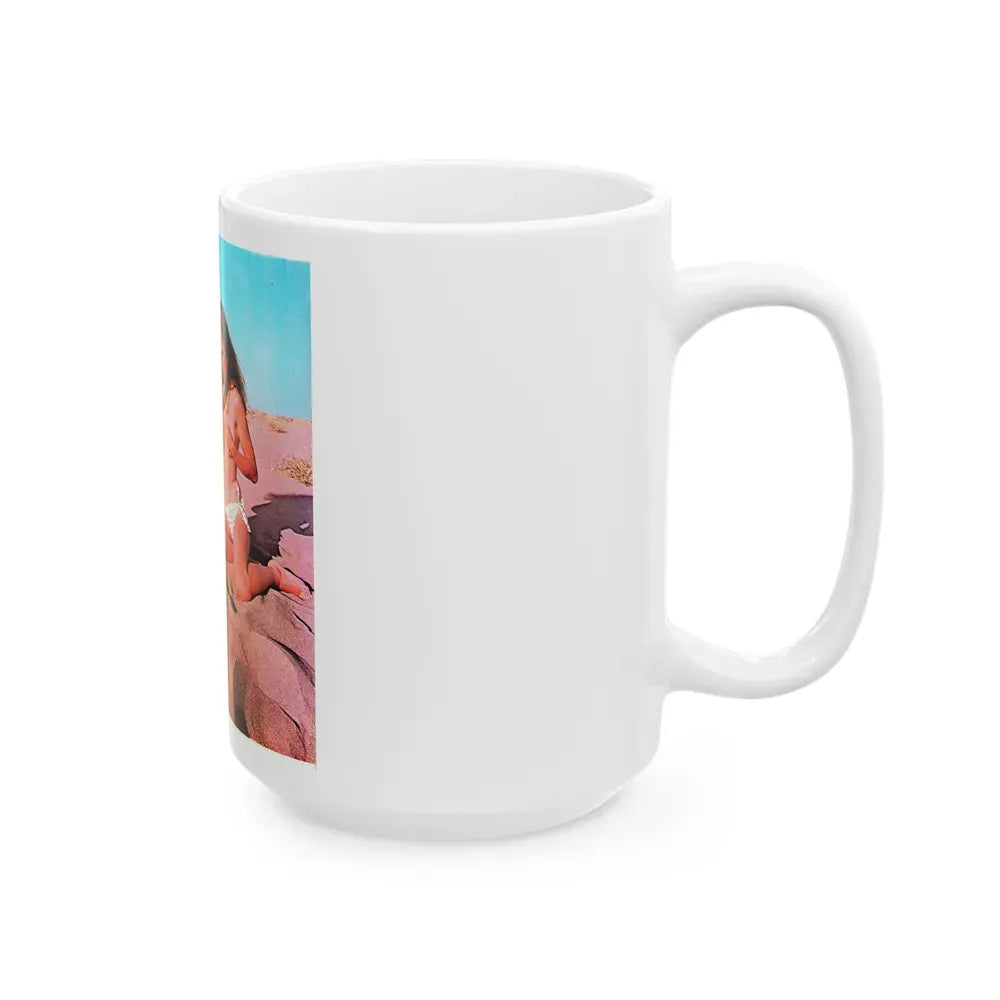 Gila Golan #127 (Vintage Female Icon) White Coffee Mug - Go Mug Yourself