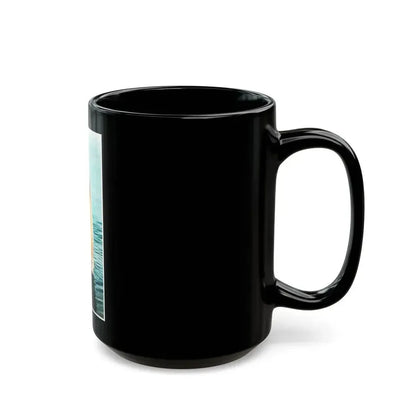 Gila Golan #128 - See through white wet top (Vintage Female Icon) Black Coffee Mug - Go Mug Yourself