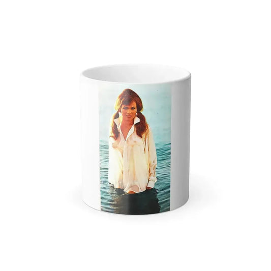 Gila Golan #128 - See through white wet top (Vintage Female Icon) Color Changing Mug 11oz 11oz - Go Mug Yourself