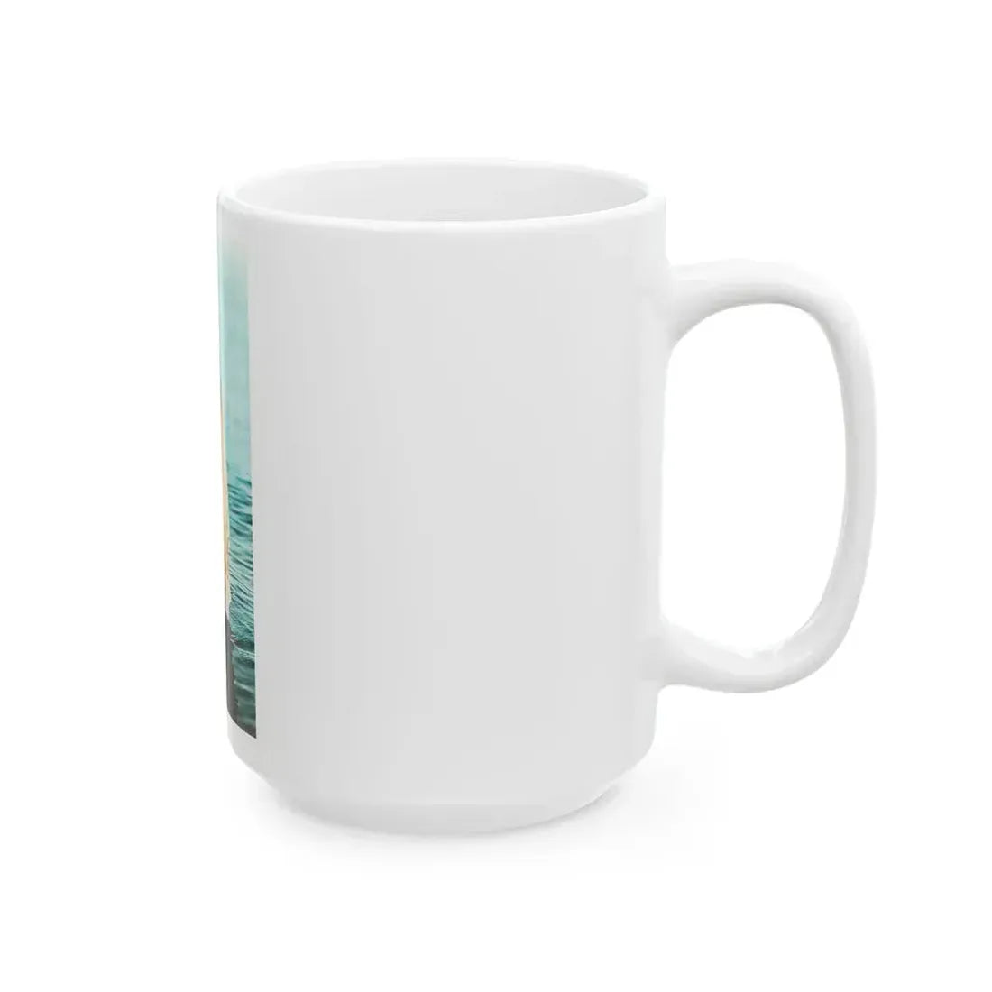 Gila Golan #128 - See through white wet top (Vintage Female Icon) White Coffee Mug - Go Mug Yourself
