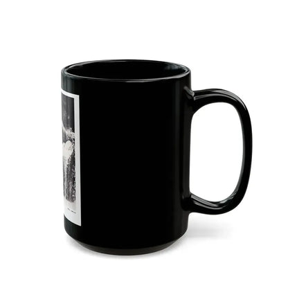 Gila Golan #129 (Vintage Female Icon) Black Coffee Mug - Go Mug Yourself