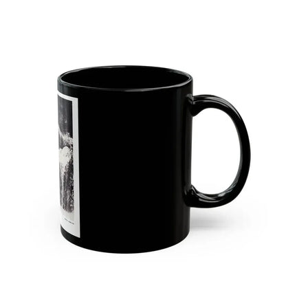Gila Golan #129 (Vintage Female Icon) Black Coffee Mug - Go Mug Yourself