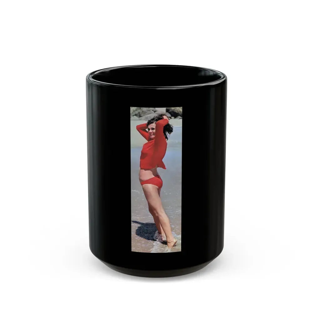 Gila Golan #130 (Vintage Female Icon) Black Coffee Mug 15oz - Go Mug Yourself