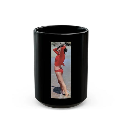 Gila Golan #130 (Vintage Female Icon) Black Coffee Mug 15oz - Go Mug Yourself