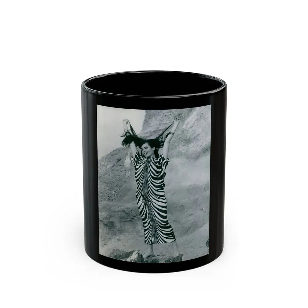 Gila Golan #132 (Vintage Female Icon) Black Coffee Mug 11oz - Go Mug Yourself