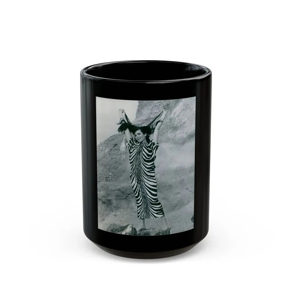 Gila Golan #132 (Vintage Female Icon) Black Coffee Mug 15oz - Go Mug Yourself