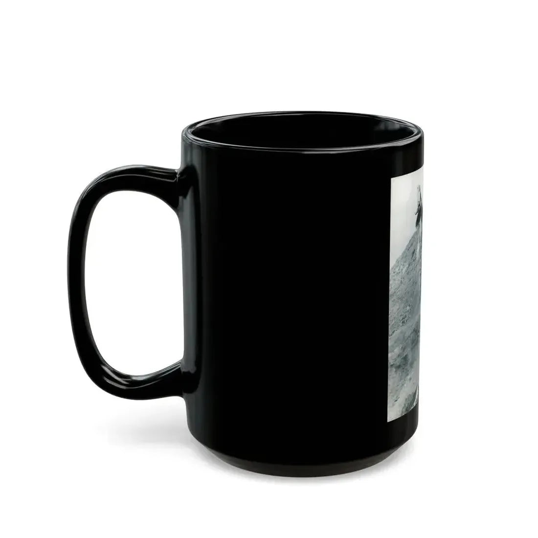Gila Golan #132 (Vintage Female Icon) Black Coffee Mug - Go Mug Yourself