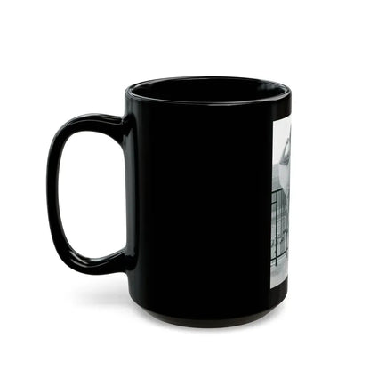 Gila Golan #134 (Vintage Female Icon) Black Coffee Mug - Go Mug Yourself