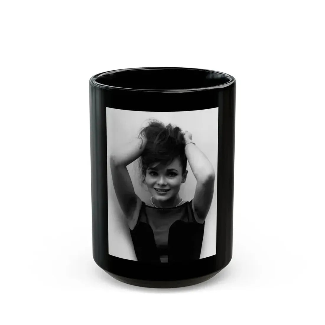 Gila Golan #135 (Vintage Female Icon) Black Coffee Mug 15oz - Go Mug Yourself