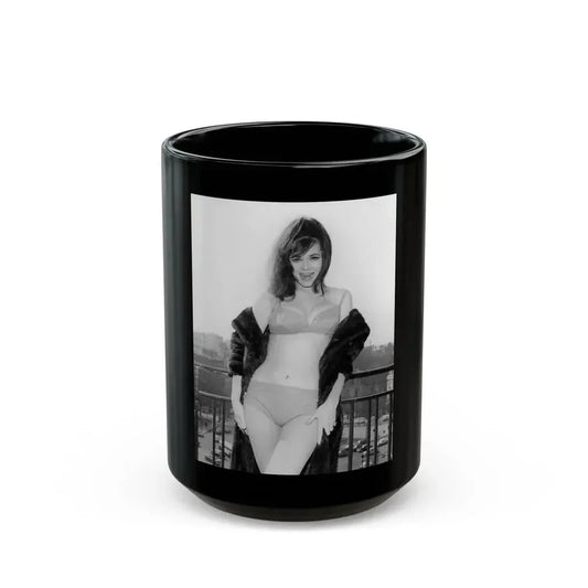 Gila Golan #136 (Vintage Female Icon) Black Coffee Mug 15oz - Go Mug Yourself