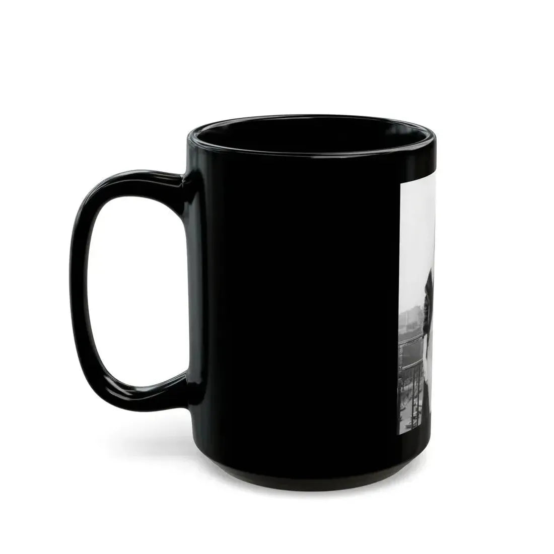 Gila Golan #136 (Vintage Female Icon) Black Coffee Mug - Go Mug Yourself