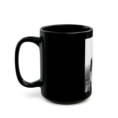 Gila Golan #136 (Vintage Female Icon) Black Coffee Mug - Go Mug Yourself