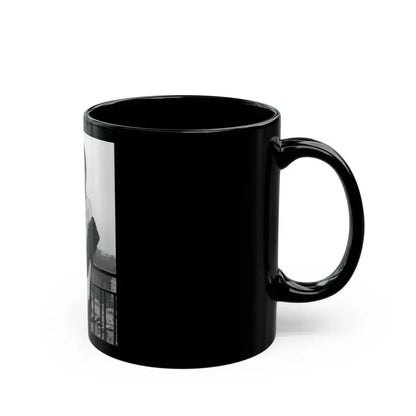 Gila Golan #136 (Vintage Female Icon) Black Coffee Mug - Go Mug Yourself