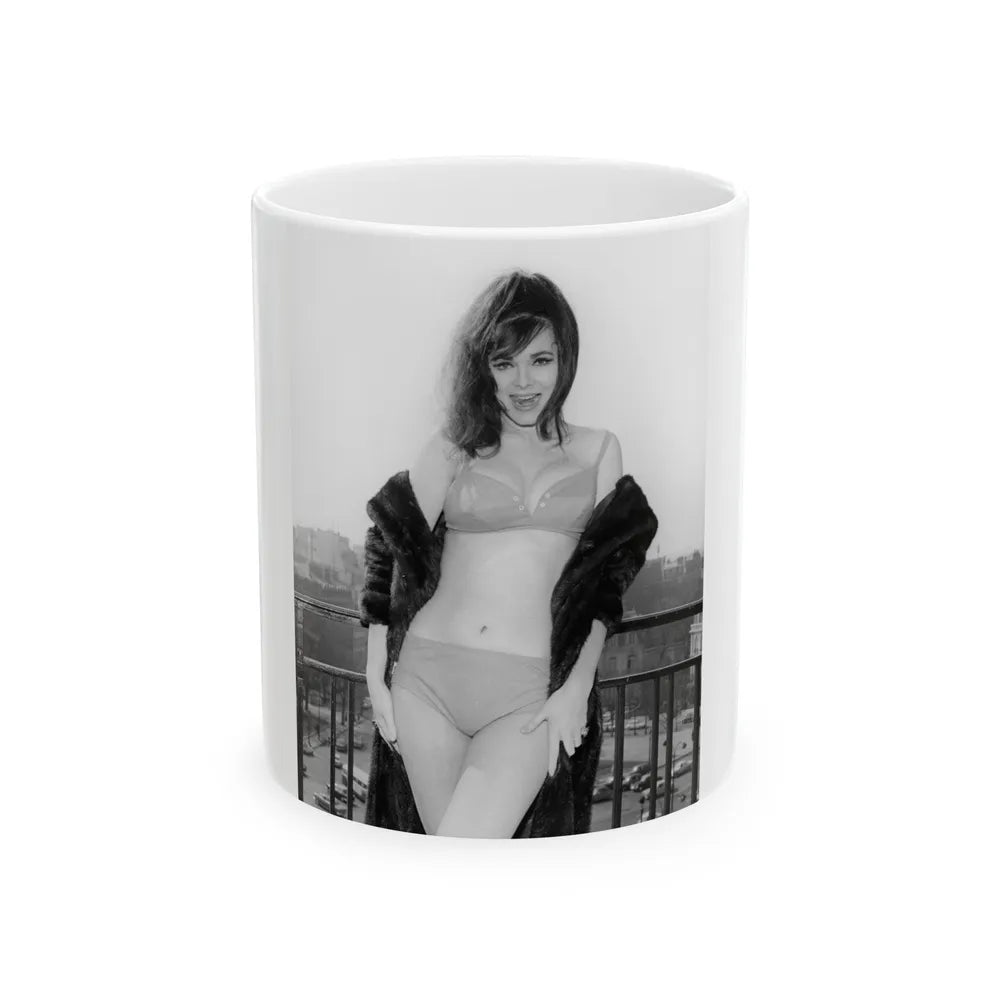 Gila Golan #136 (Vintage Female Icon) White Coffee Mug-11oz-Go Mug Yourself