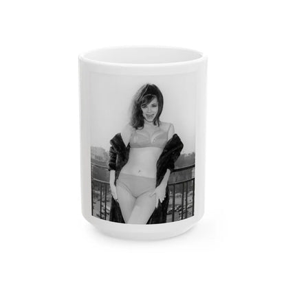 Gila Golan #136 (Vintage Female Icon) White Coffee Mug-15oz-Go Mug Yourself