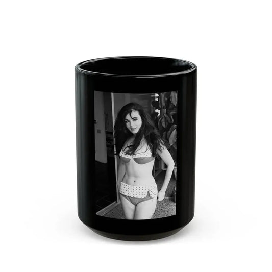 Gila Golan #137 (Vintage Female Icon) Black Coffee Mug 15oz - Go Mug Yourself
