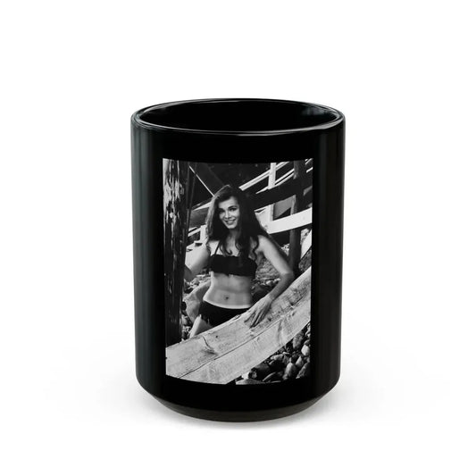 Gila Golan #138 (Vintage Female Icon) Black Coffee Mug 15oz - Go Mug Yourself
