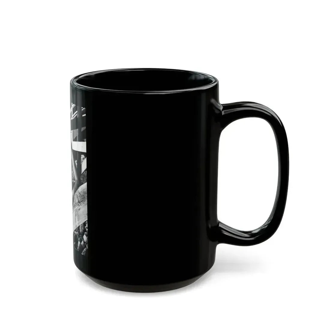 Gila Golan #138 (Vintage Female Icon) Black Coffee Mug - Go Mug Yourself