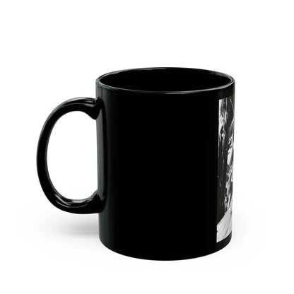 Gila Golan #138 (Vintage Female Icon) Black Coffee Mug - Go Mug Yourself