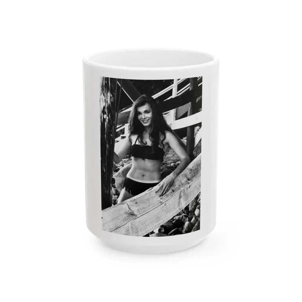 Gila Golan #138 (Vintage Female Icon) White Coffee Mug 15oz - Go Mug Yourself