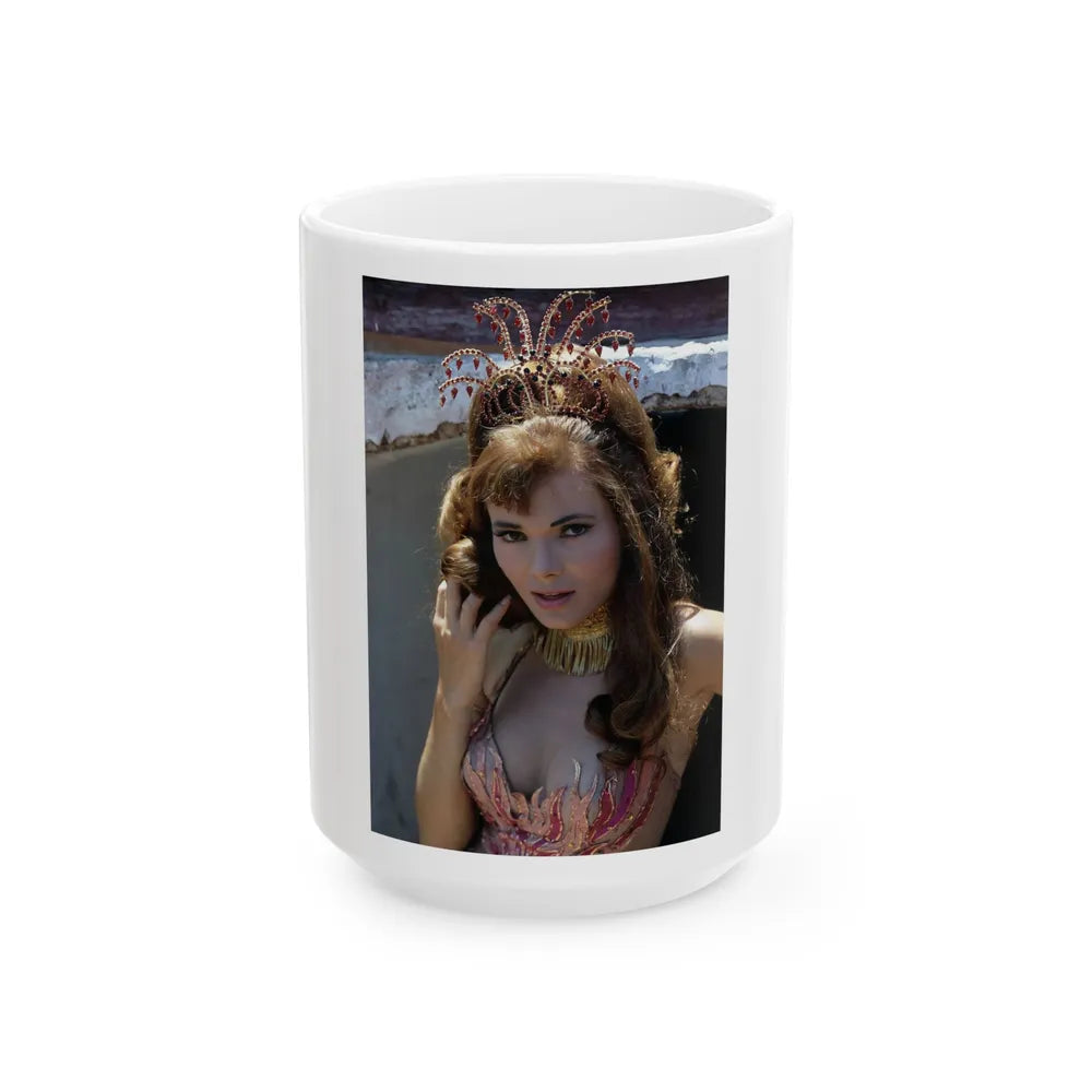 Gila Golan #139 (Vintage Female Icon) White Coffee Mug-15oz-Go Mug Yourself