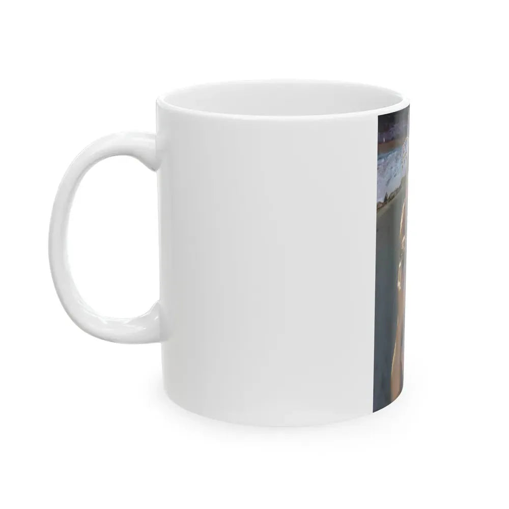 Gila Golan #139 (Vintage Female Icon) White Coffee Mug - Go Mug Yourself