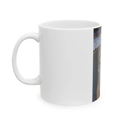 Gila Golan #139 (Vintage Female Icon) White Coffee Mug - Go Mug Yourself