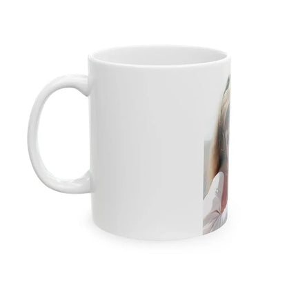 Gila Golan #140 (Vintage Female Icon) White Coffee Mug - Go Mug Yourself