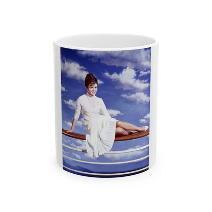 Gila Golan #141 (Vintage Female Icon) White Coffee Mug-11oz-Go Mug Yourself