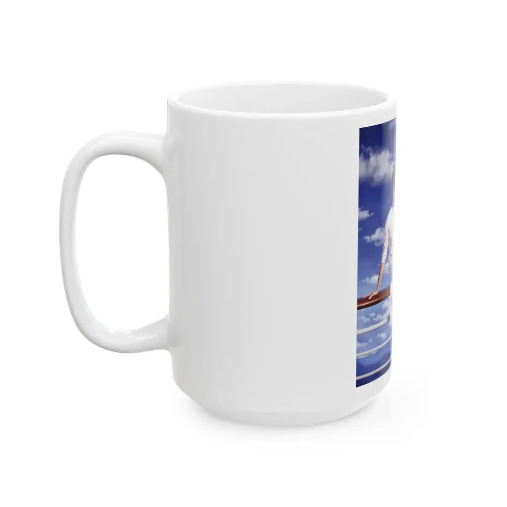 Gila Golan #141 (Vintage Female Icon) White Coffee Mug - Go Mug Yourself