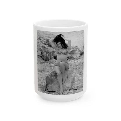 Gila Golan #142 (Vintage Female Icon) White Coffee Mug-15oz-Go Mug Yourself