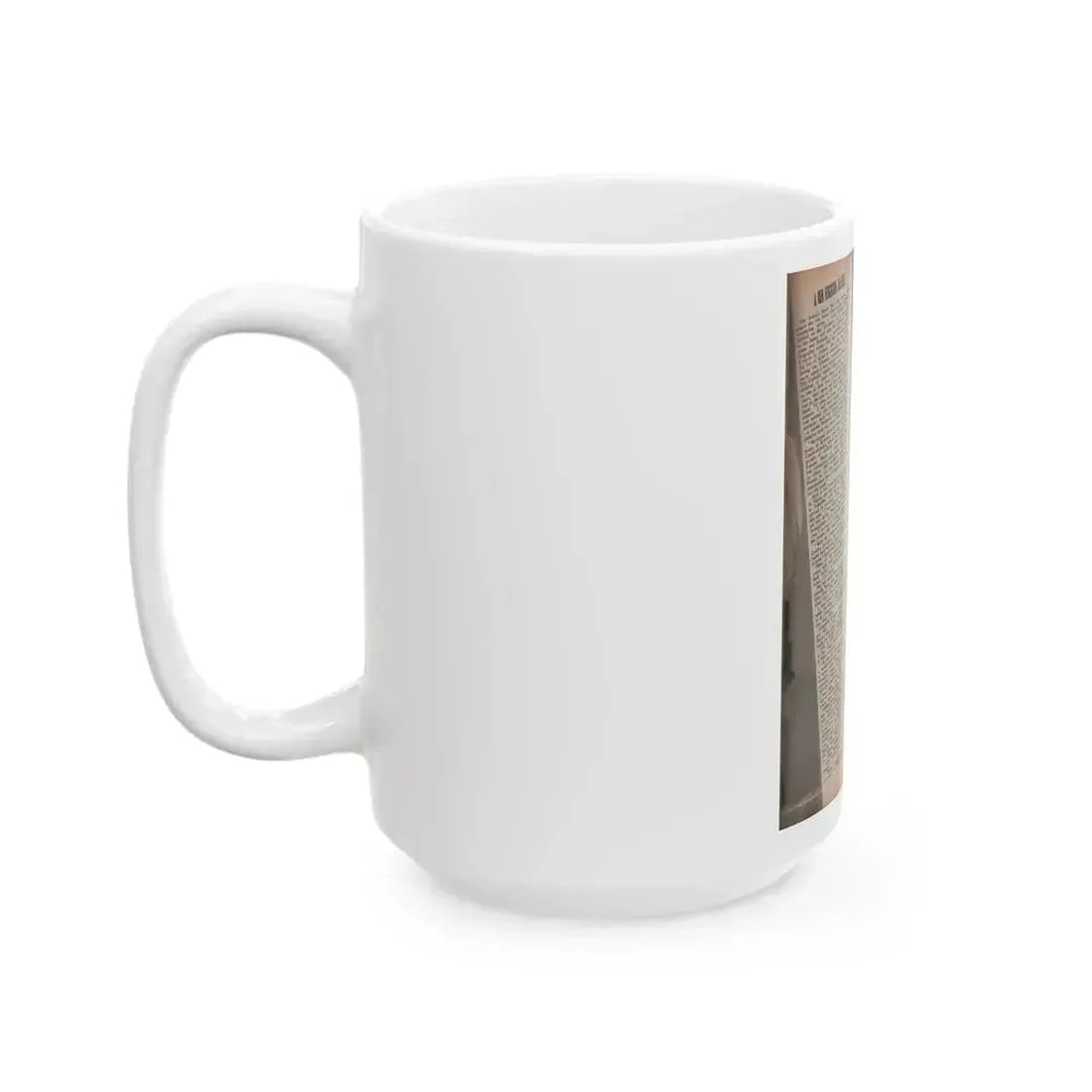 Gila Golan #153 - Photoplay Mag. July 1966 - 1 B&W Photo & Article Continued about Gila (Vintage Female Icon) White Coffee Mug - Go Mug Yourself