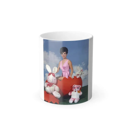Gila Golan #16 (Vintage Female Icon) Color Changing Coffee Mug 11oz - Go Mug Yourself