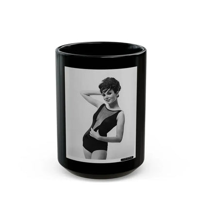 Gila Golan #162 (Vintage Female Icon) Black Coffee Mug 15oz - Go Mug Yourself