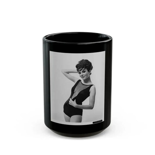 Gila Golan #162 (Vintage Female Icon) Black Coffee Mug 15oz - Go Mug Yourself