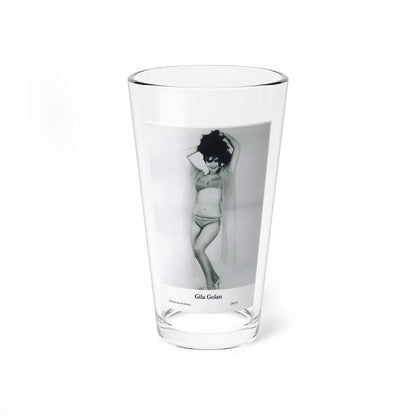 Gila Golan #163 - (Vintage Female Icon) Pint Glass 16oz-16oz-Go Mug Yourself