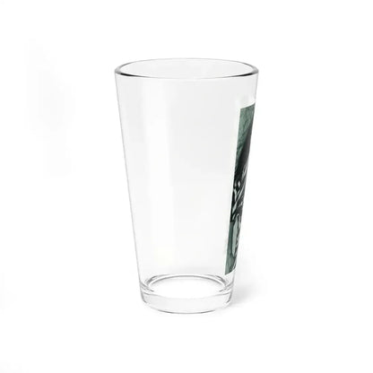 Gila Golan #168 - Tempo Italian Mag. 1967 - 1 Page 2 B&W Photos but cropped to 1 1 (Vintage Female Icon) Pint Glass 16oz - Go Mug Yourself