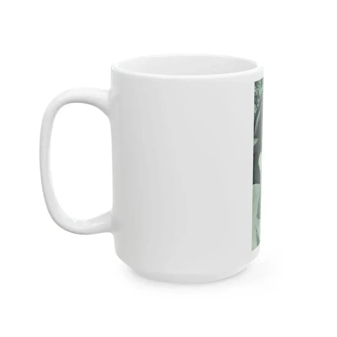 Gila Golan #168 - Tempo Italian Mag. 1967 - 1 Page 2 B&W Photos but cropped to 1 (Vintage Female Icon) White Coffee Mug - Go Mug Yourself